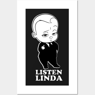 Listen Linda Posters and Art